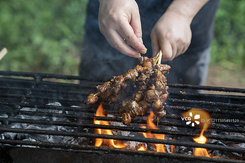 烧烤串串食材图片素材