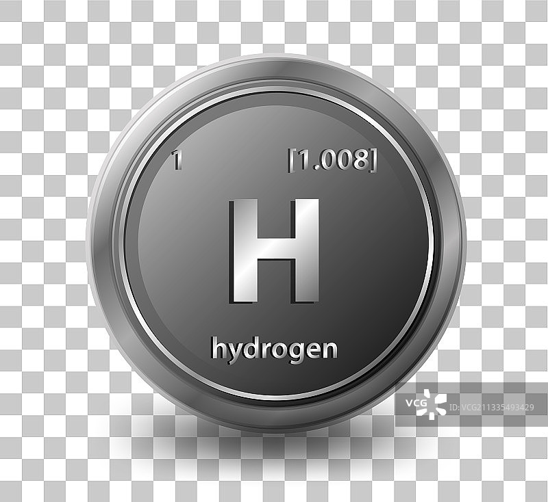氢元素化学符号图片素材