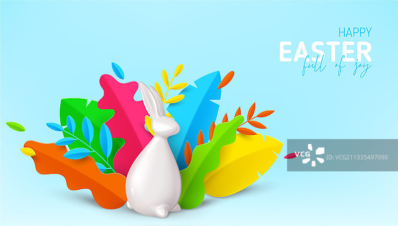 复活节快乐节日banner图片素材