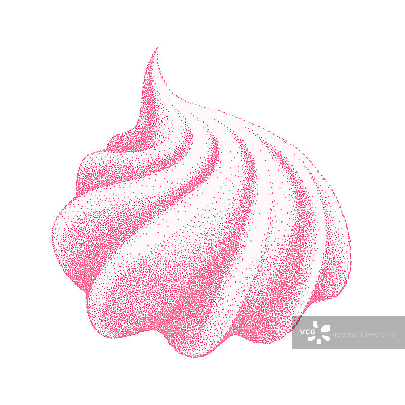 粉色棉花糖法式蛋白酥卷图片素材