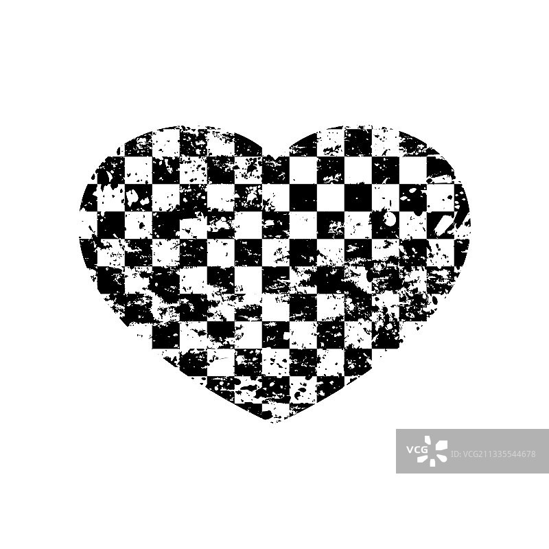 心形运动旗帜背景图片素材