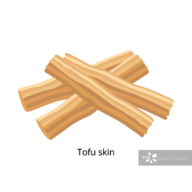 豆腐皮图片素材