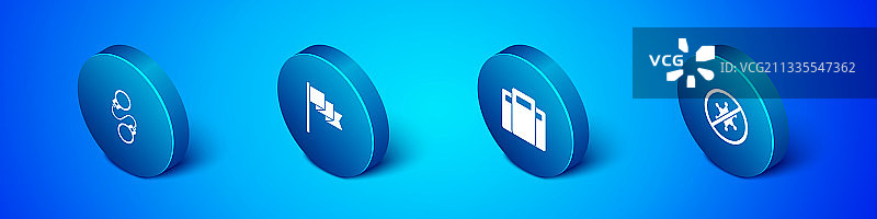 2.5D手铐警察防暴盾牌组合图片素材