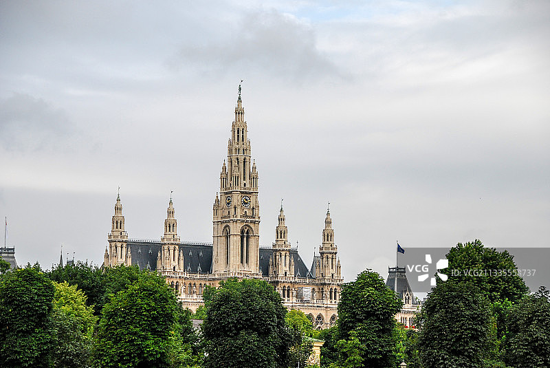 奥地利，维也纳，市政厅图片素材