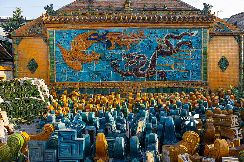 琉璃渠村 北京图片素材