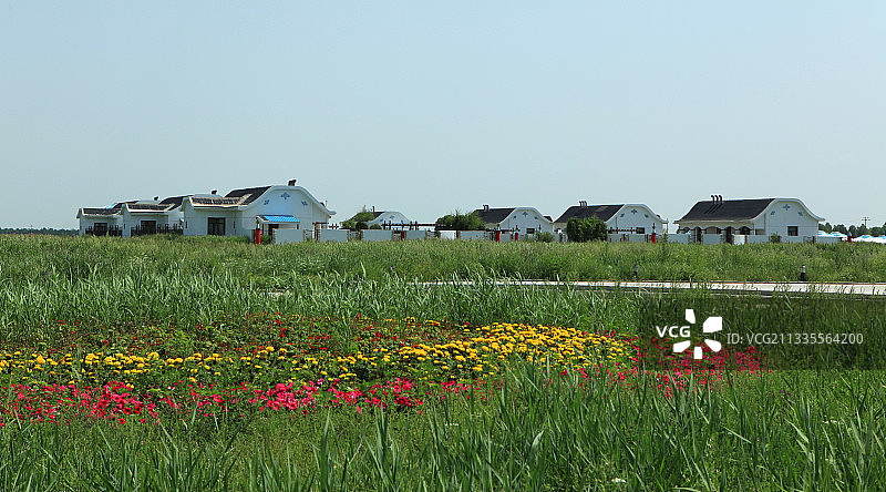 中国河北张家口张北县中都草原风景区风光图片素材