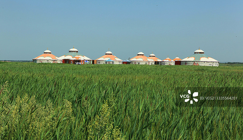 中国河北张家口张北县中都草原风景区风光图片素材