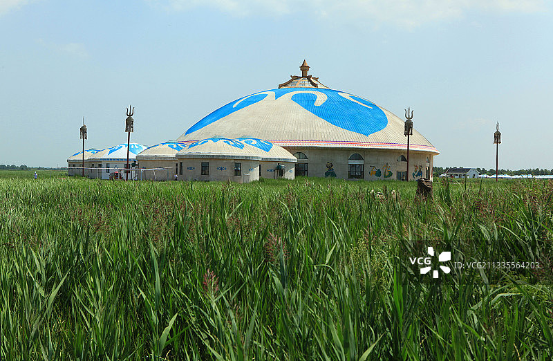 中国河北张家口张北县中都草原风景区风光图片素材