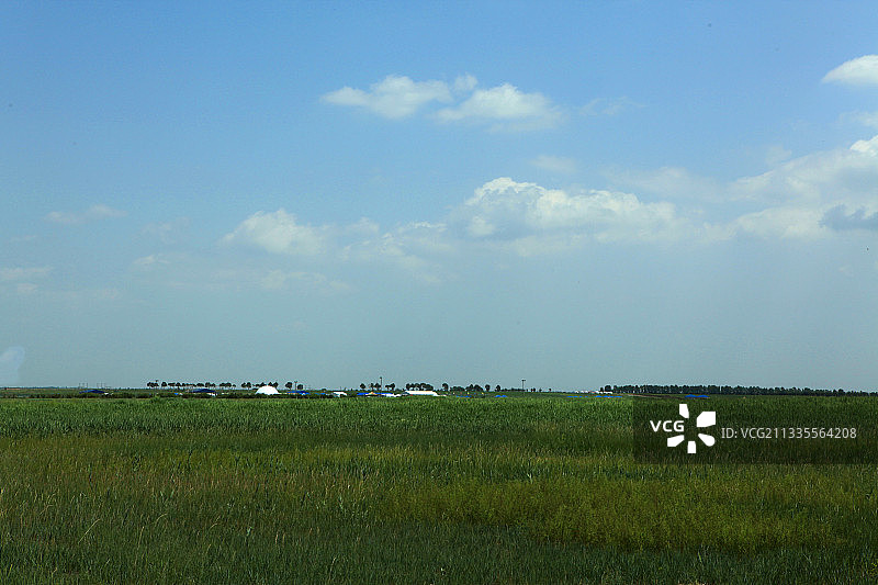 中国河北张家口张北县中都草原风景区风光图片素材