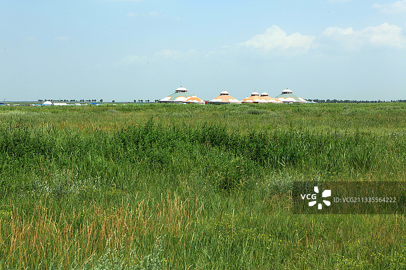 中国河北张家口张北县中都草原风景区风光图片素材
