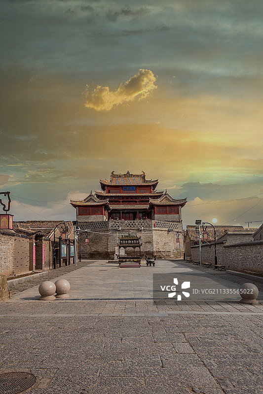 张家口万全县洗马林玉皇阁图片素材