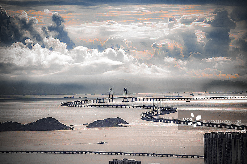 港珠澳大桥图片素材