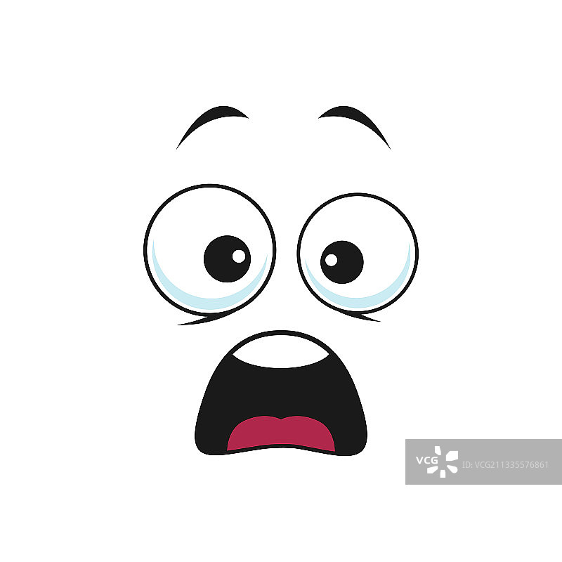 震惊表情符号图标图片素材