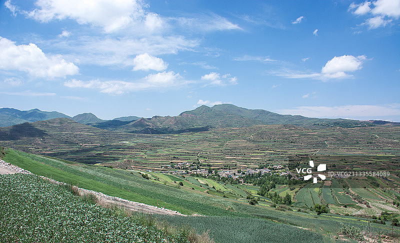 乡村田园风光图片素材