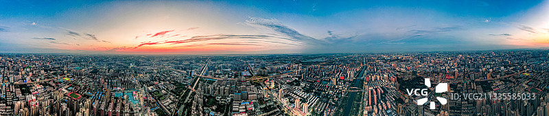 郑州金水天际线图片素材