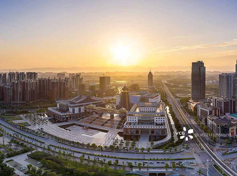 广西桂林一院两馆图片素材