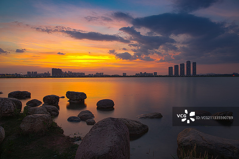 松雅湖湿地公园 长沙图片素材