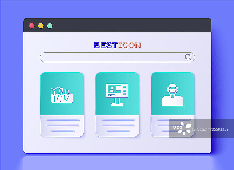 冰川融化电视报道和人脸组合图片素材