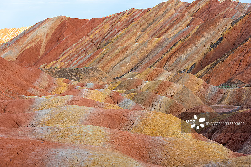 七彩丹霞图片素材