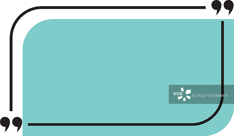 扁平风格的引言框或气泡图片素材