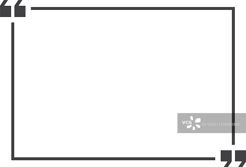扁平风格的引言框或气泡图片素材