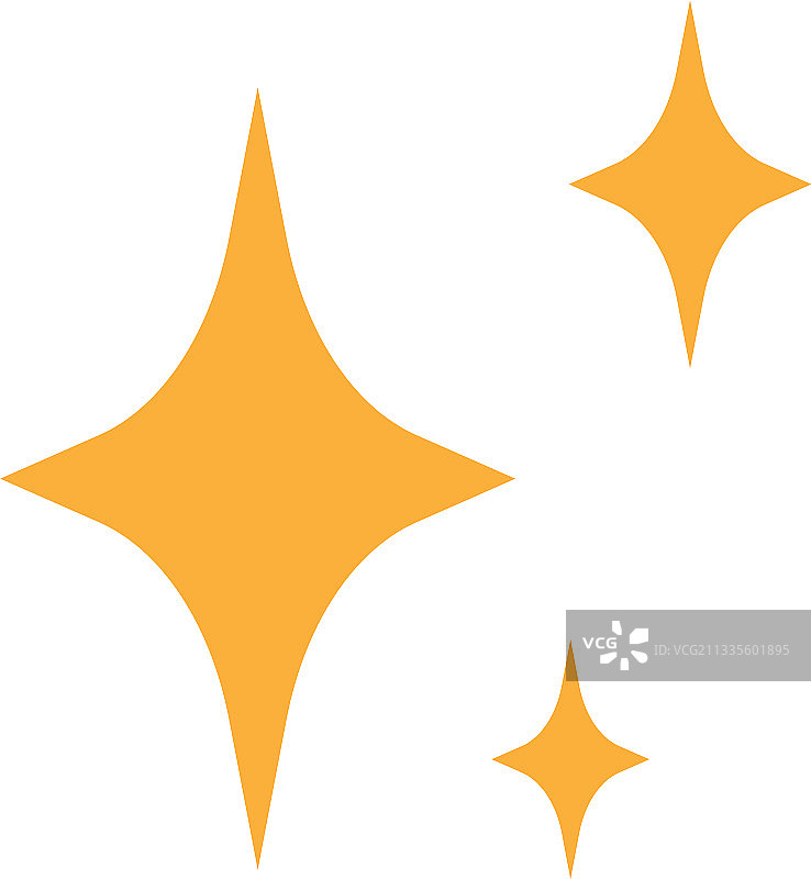 闪耀的星星光芒图片素材