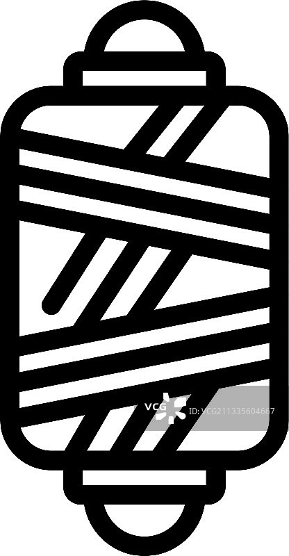 针织图标轮廓样式图片素材