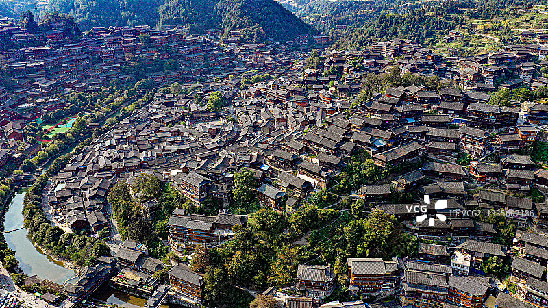 西江千户苗寨图片素材