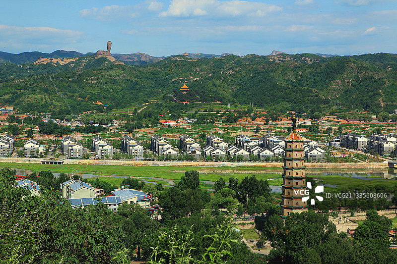 中国河北承德避暑山庄外八庙--普宁寺、普陀寺图片素材