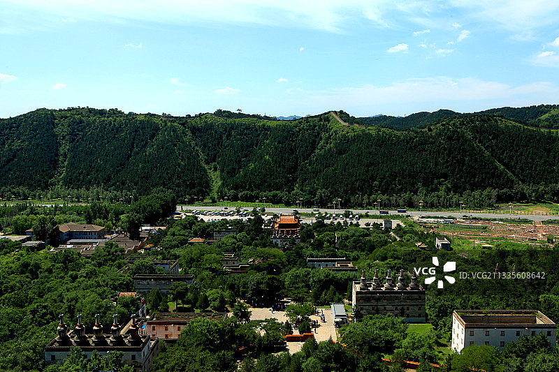 中国河北承德避暑山庄外八庙--普宁寺、普陀寺图片素材