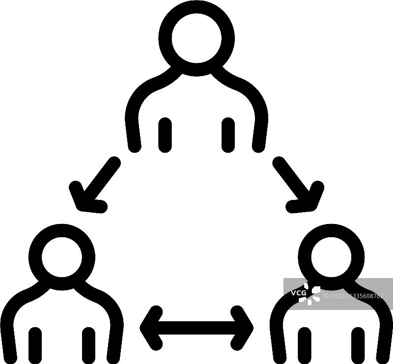 距离图标轮廓样式图片素材