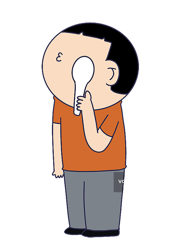 元素：视力测试的人物图片素材