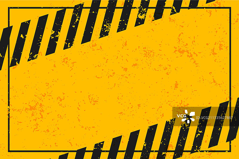 带黑色条纹的黄色警示背景图片素材