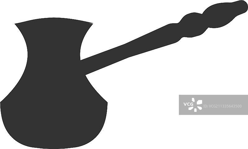 带柄咖啡杯（炉上烹煮）图片素材