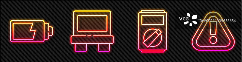 万用表电池电量素材图片素材