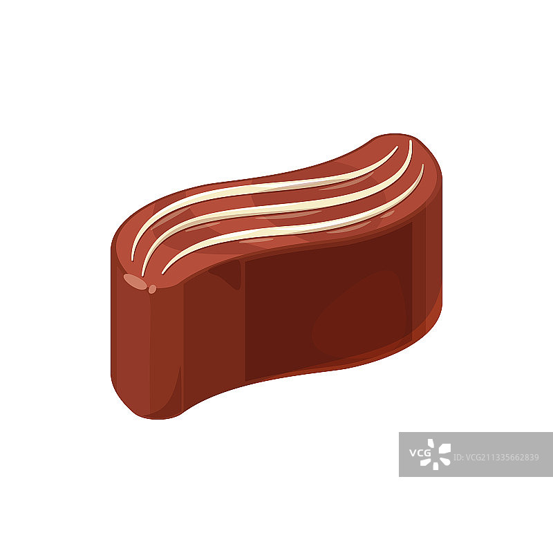 带 topping 的巧克力糖果图片素材