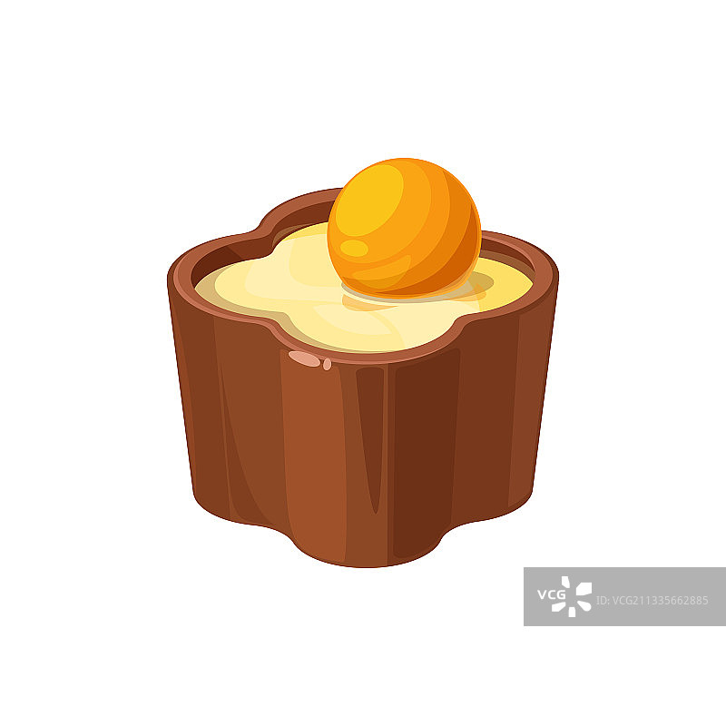 奶油馅巧克力糖果图片素材