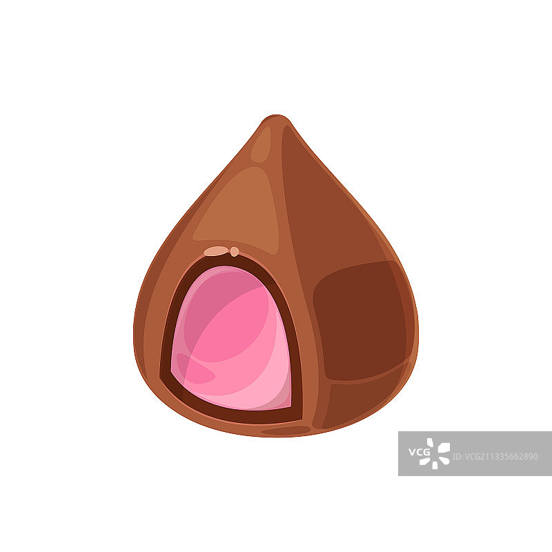 糖果巧克力粉色果冻馅料图片素材