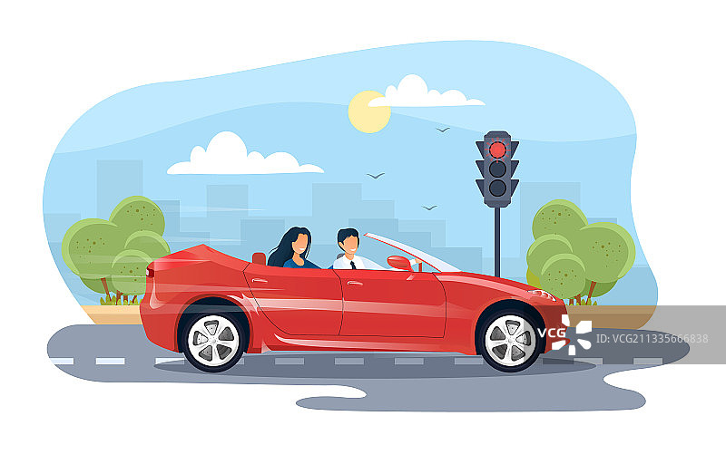 鲁莽的司机违反规则驾驶图片素材