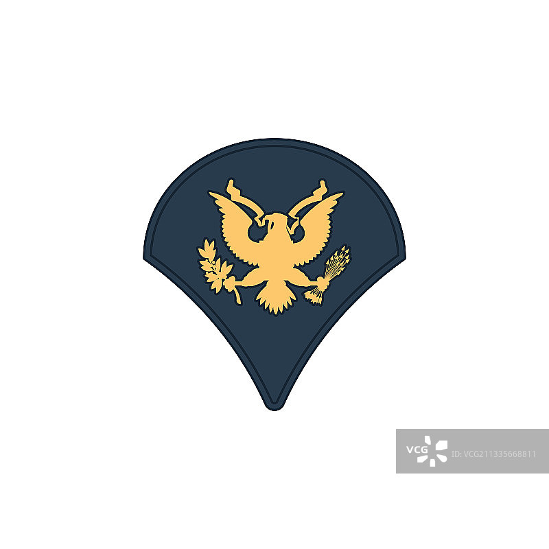 陆军专业军士军衔标志图片素材