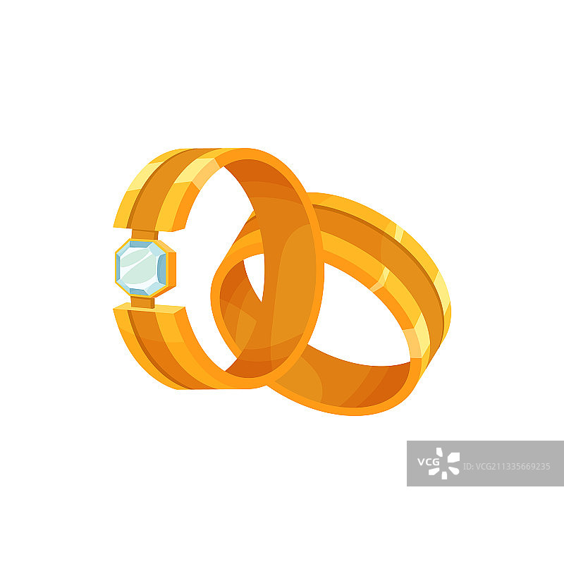 结婚戒指订婚提案标志图片素材