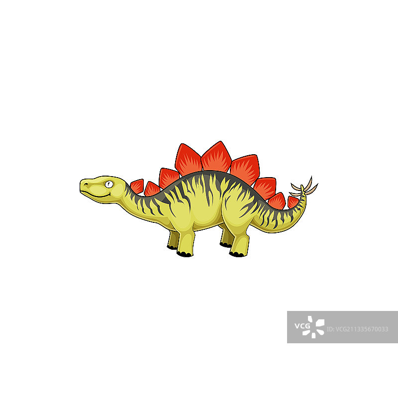 卡通剑龙蜥蜴动物恐龙图片素材