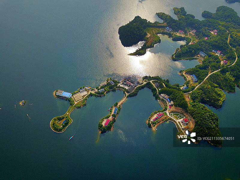 湖北蕲春仙人湖图片素材