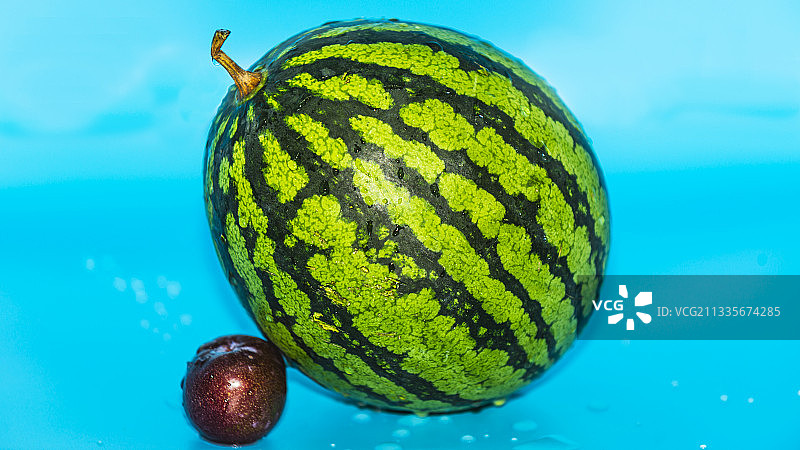 西瓜一个图片素材