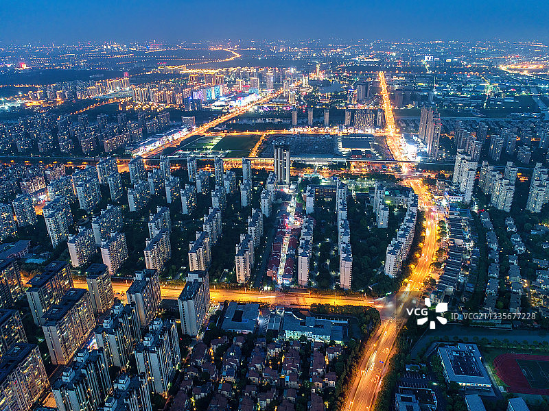 松江大学城图片素材