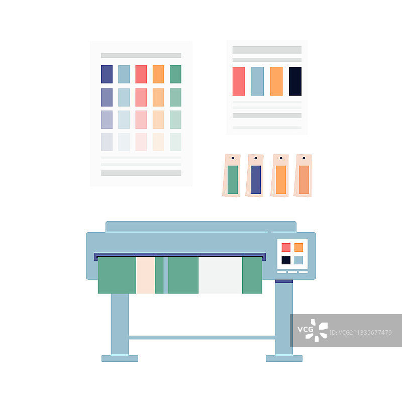 用于平板印刷的胶印设备图片素材