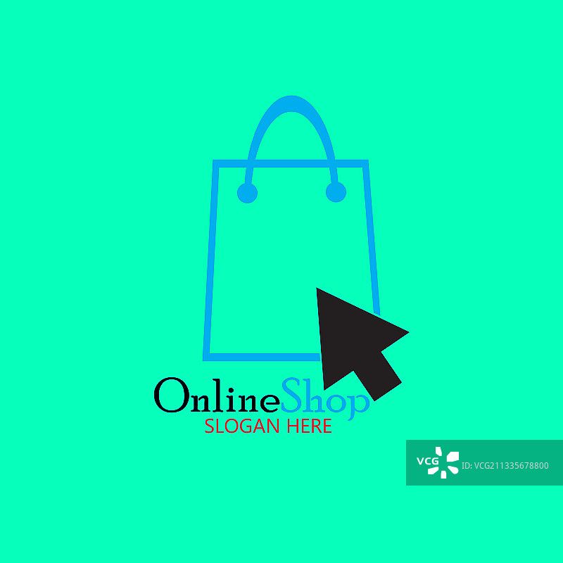 在线商店Logo设计模板图片素材