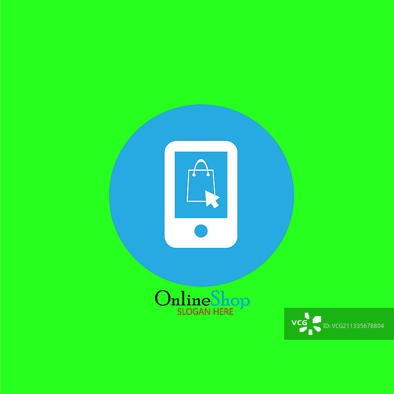 在线商店Logo设计模板图片素材