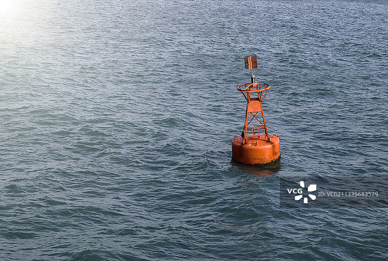 福建省福州市莆田县南日岛海上浮标图片素材