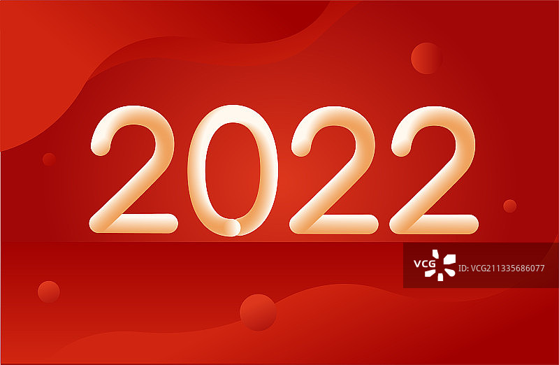 2022虎年字体设计插画海报背景图片素材
